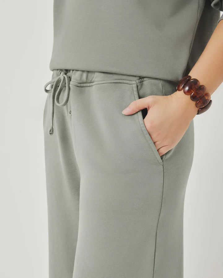 Greta Terry Cropped Pant