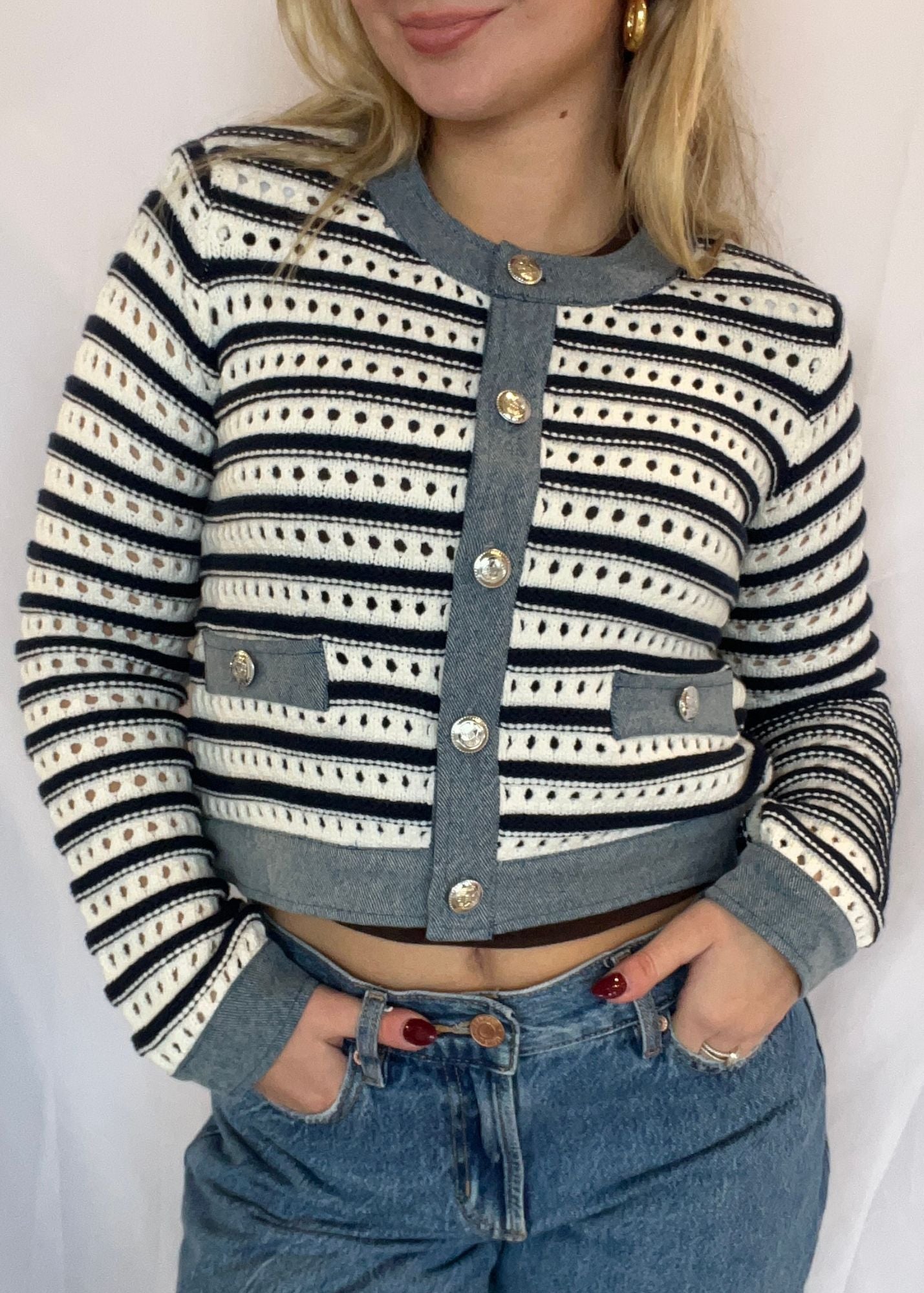 Cassette Sweater Cardigan