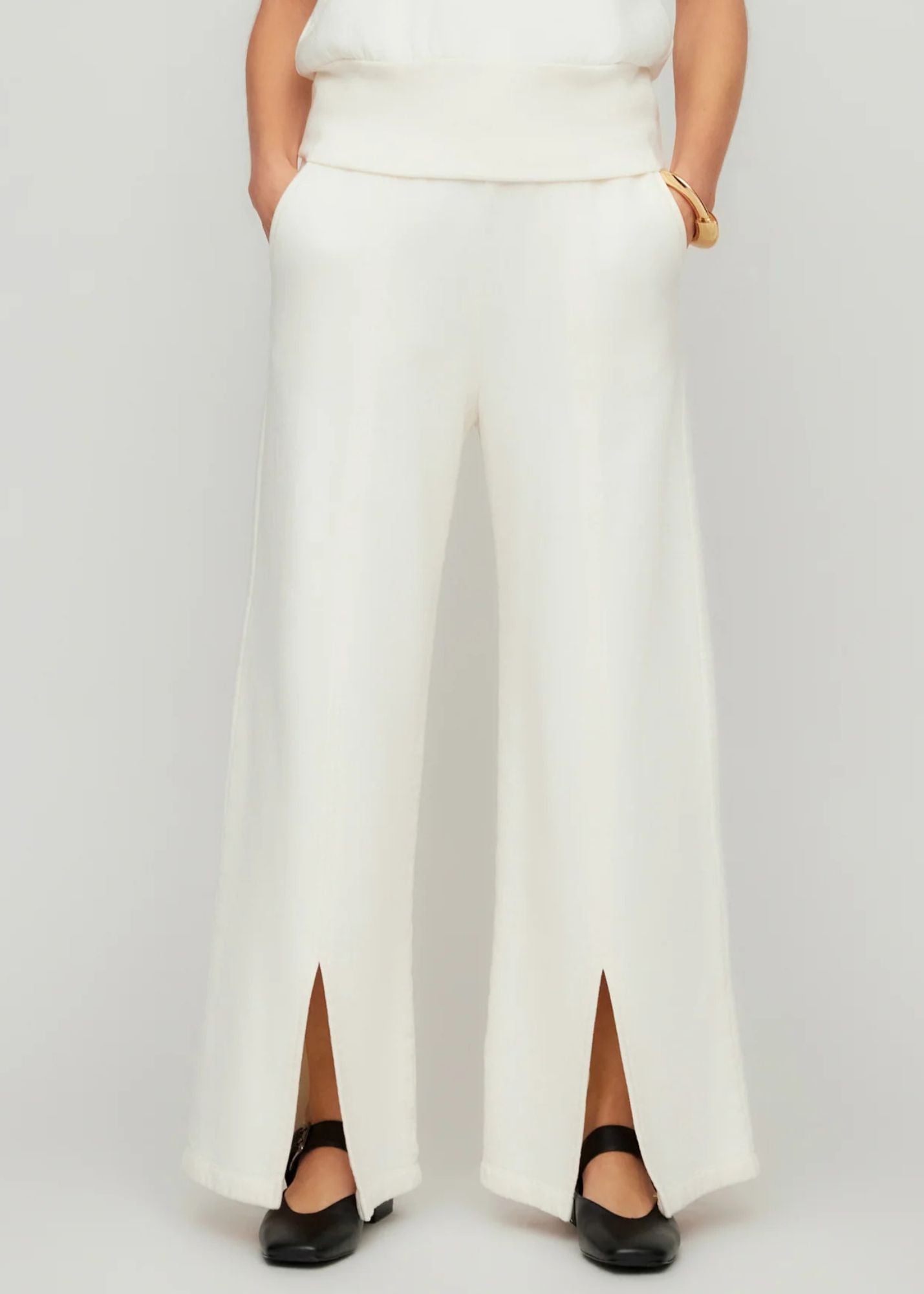 Front Slit Sweatpant