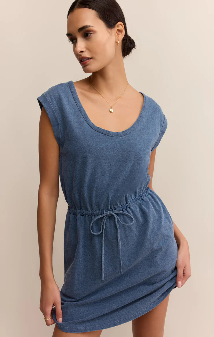 Dayshift Jersey Denim Mini Dress