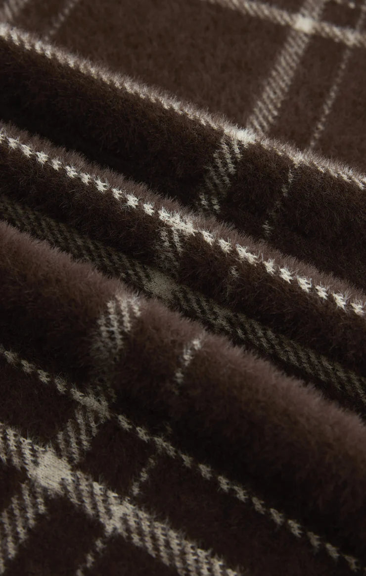 Mason Sweater Plaid Coat