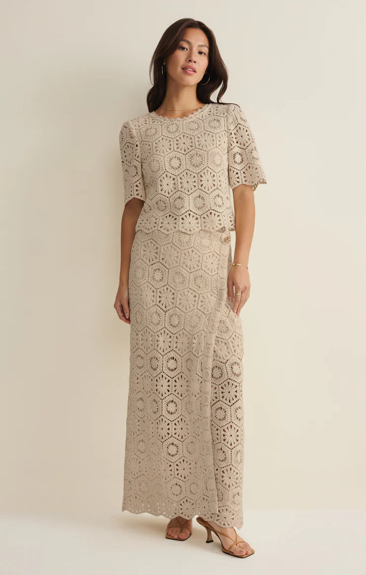 Raquel Lace Maxi Skirt