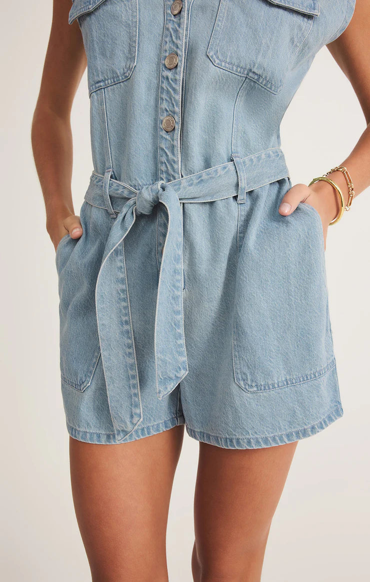 Dash Twill Romper