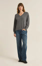 Wilder Cloud V-Neck Long Sleeve Top