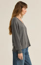 Wilder Cloud V-Neck Long Sleeve Top