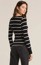 Scarlett Rib Stripe Henley