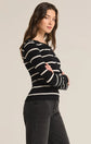 Scarlett Rib Stripe Henley