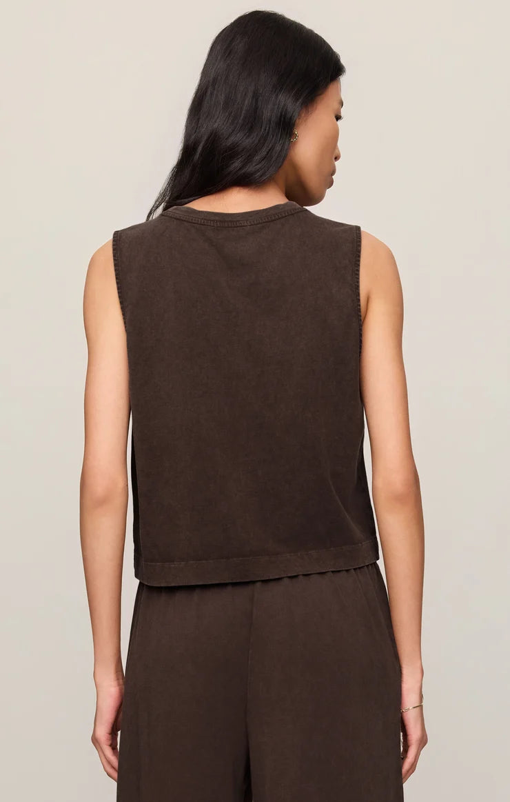 Sloane Cotton Jersey Tank