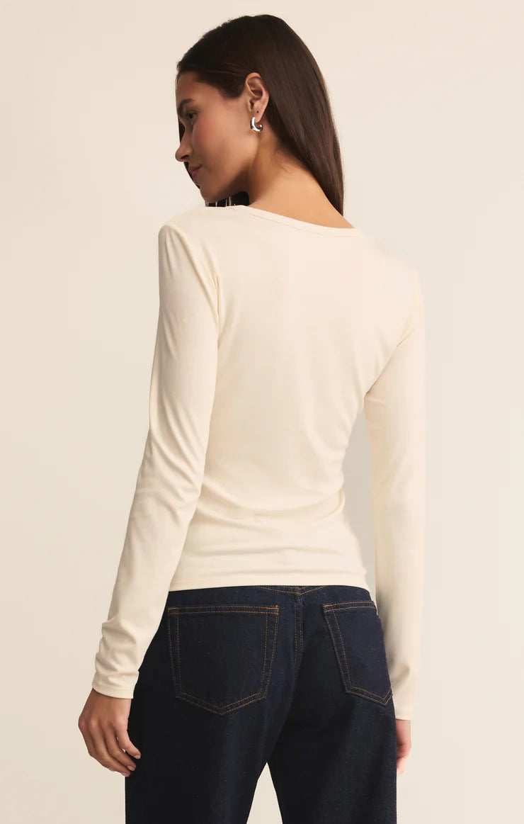 Second Skin Crew Long Sleeve Top