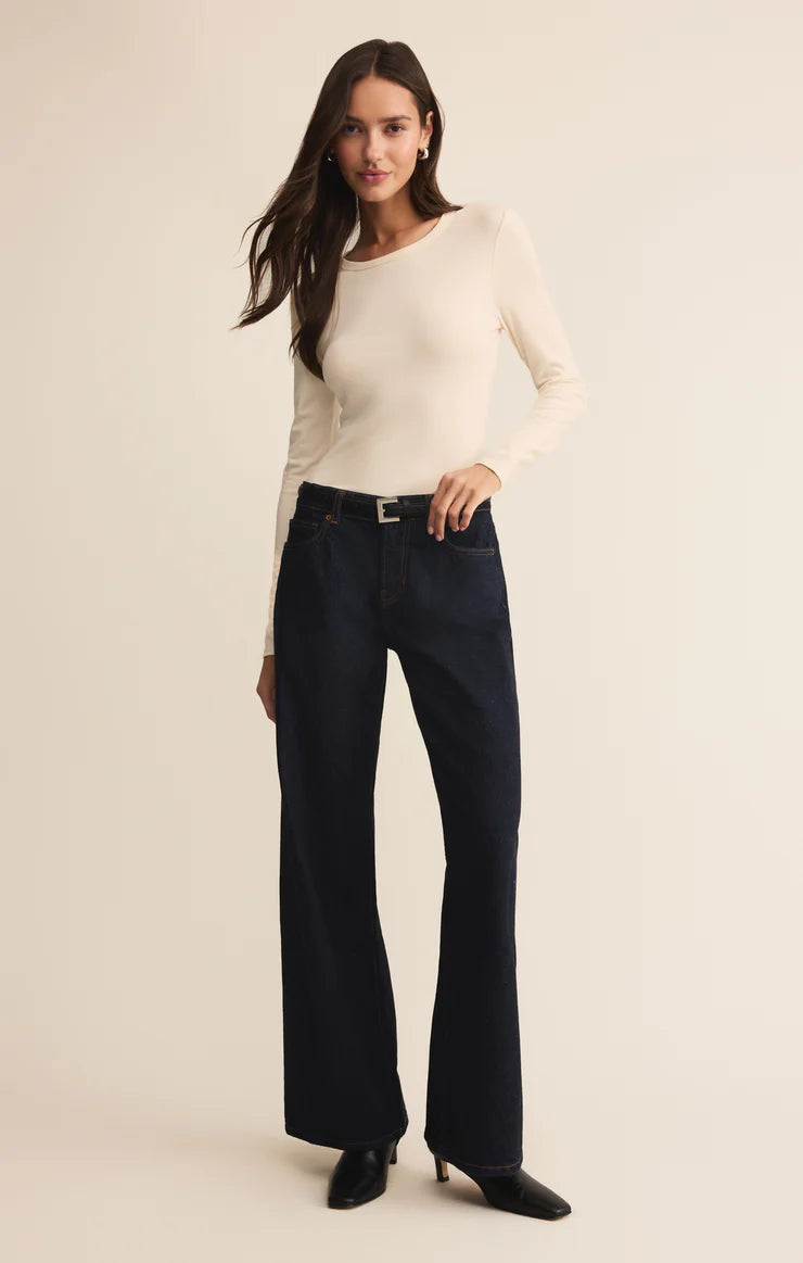 Second Skin Crew Long Sleeve Top