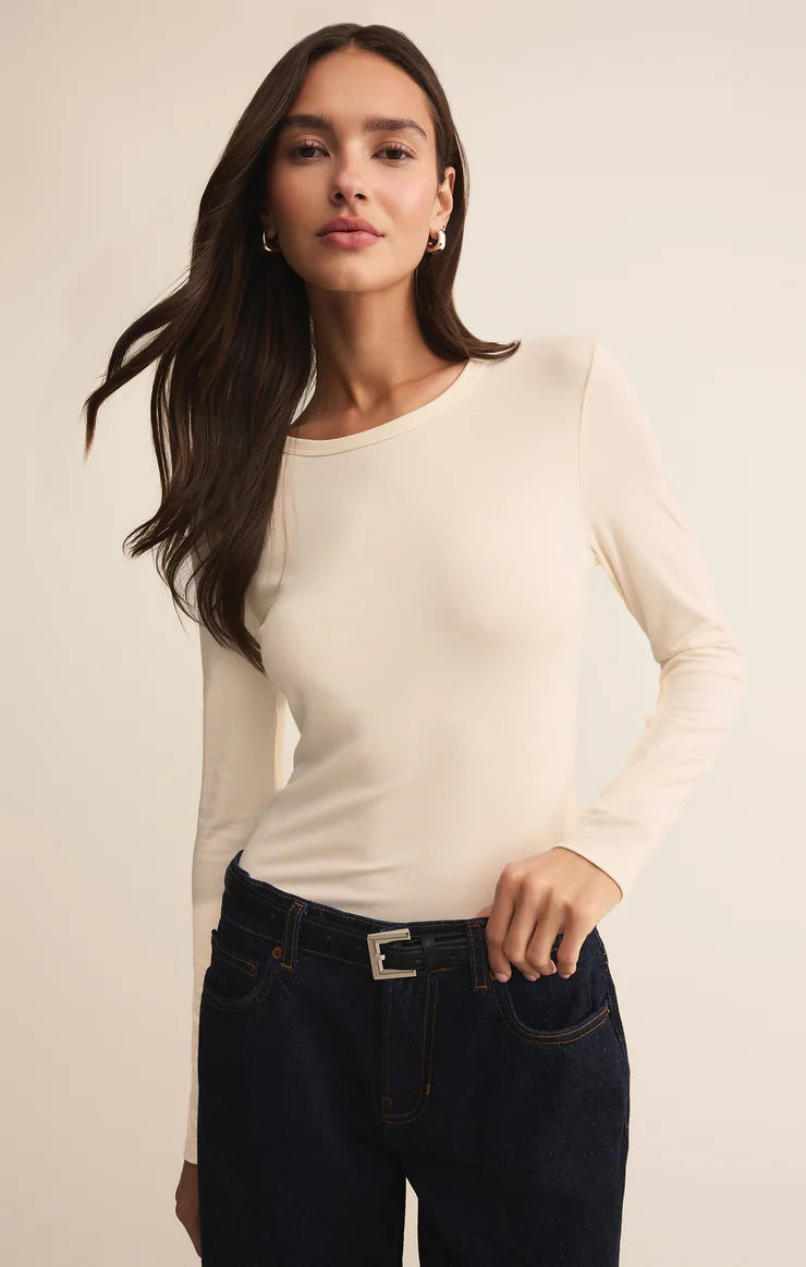 Second Skin Crew Long Sleeve Top