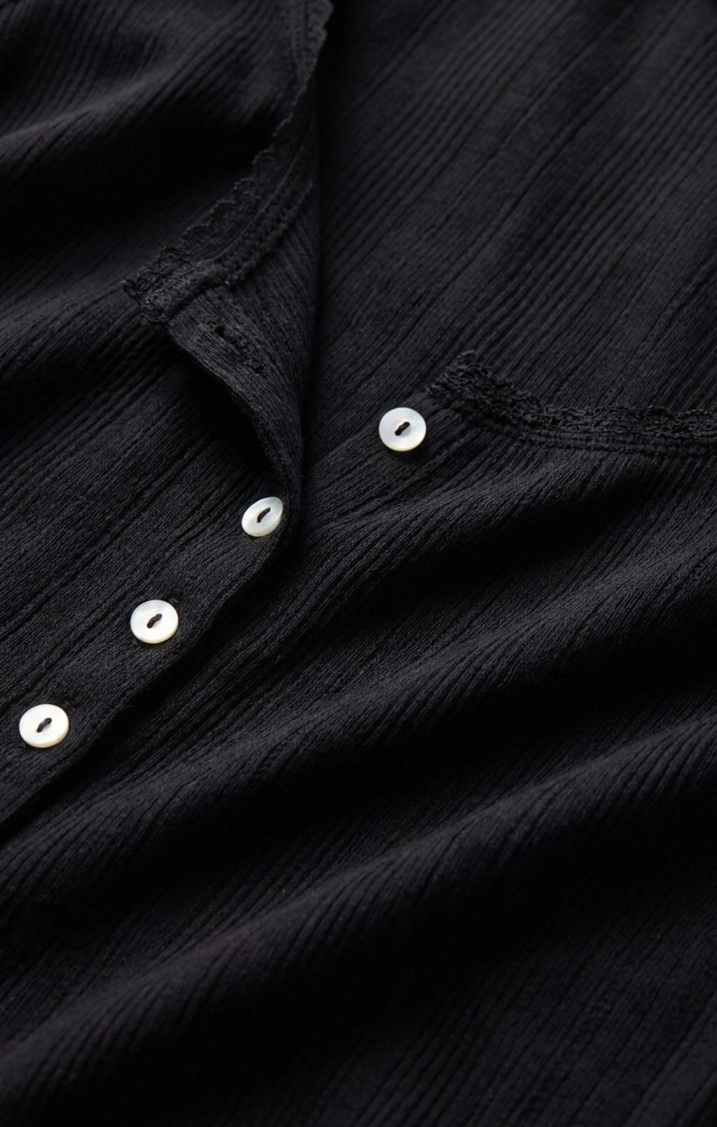 Lainey Pointelle Button Front Tank