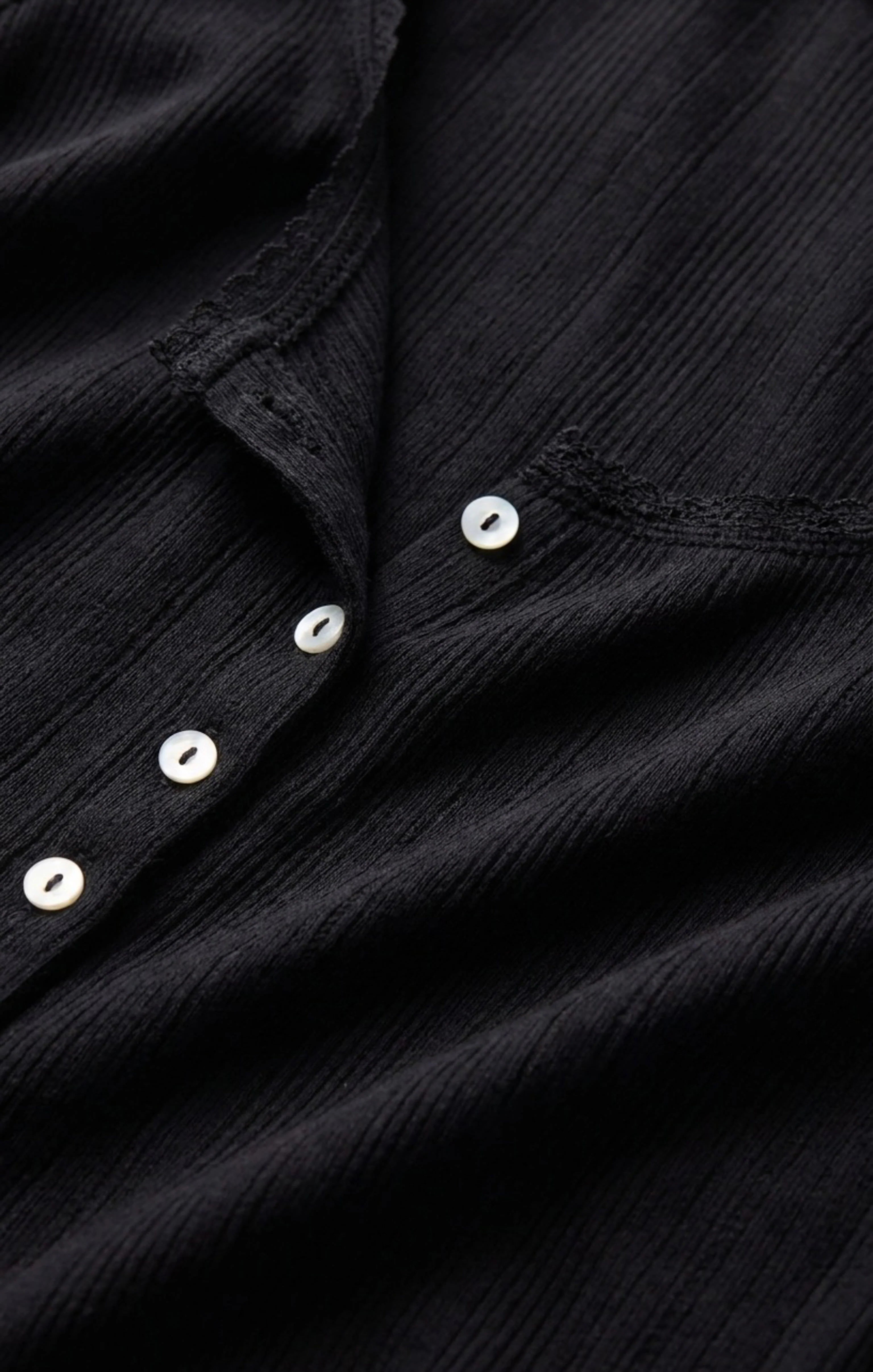 Lainey Pointelle Button Front Tank