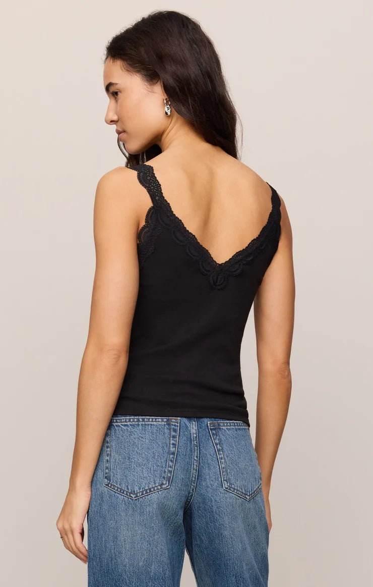 Eve Lace Trim Tank