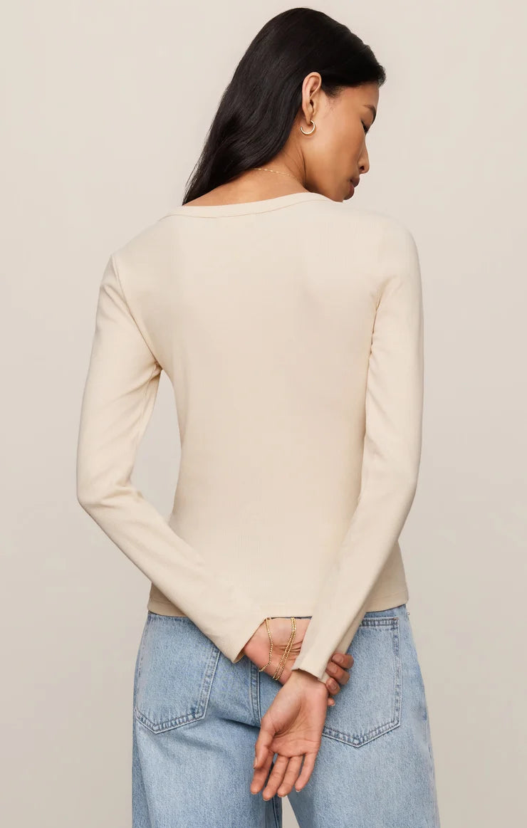 Greyson Scoop Long sleeve Tee