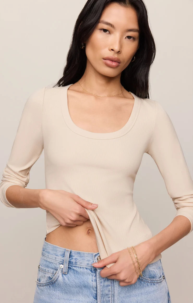 Greyson Scoop Long sleeve Tee