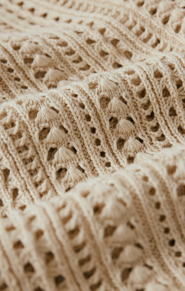 Upland Crochet Sweater Top