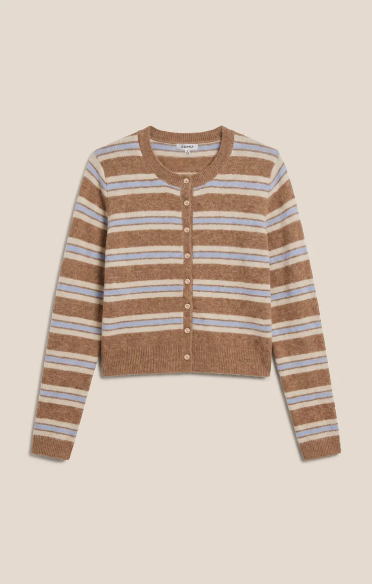 Medina Cozy Stripe Cardigan