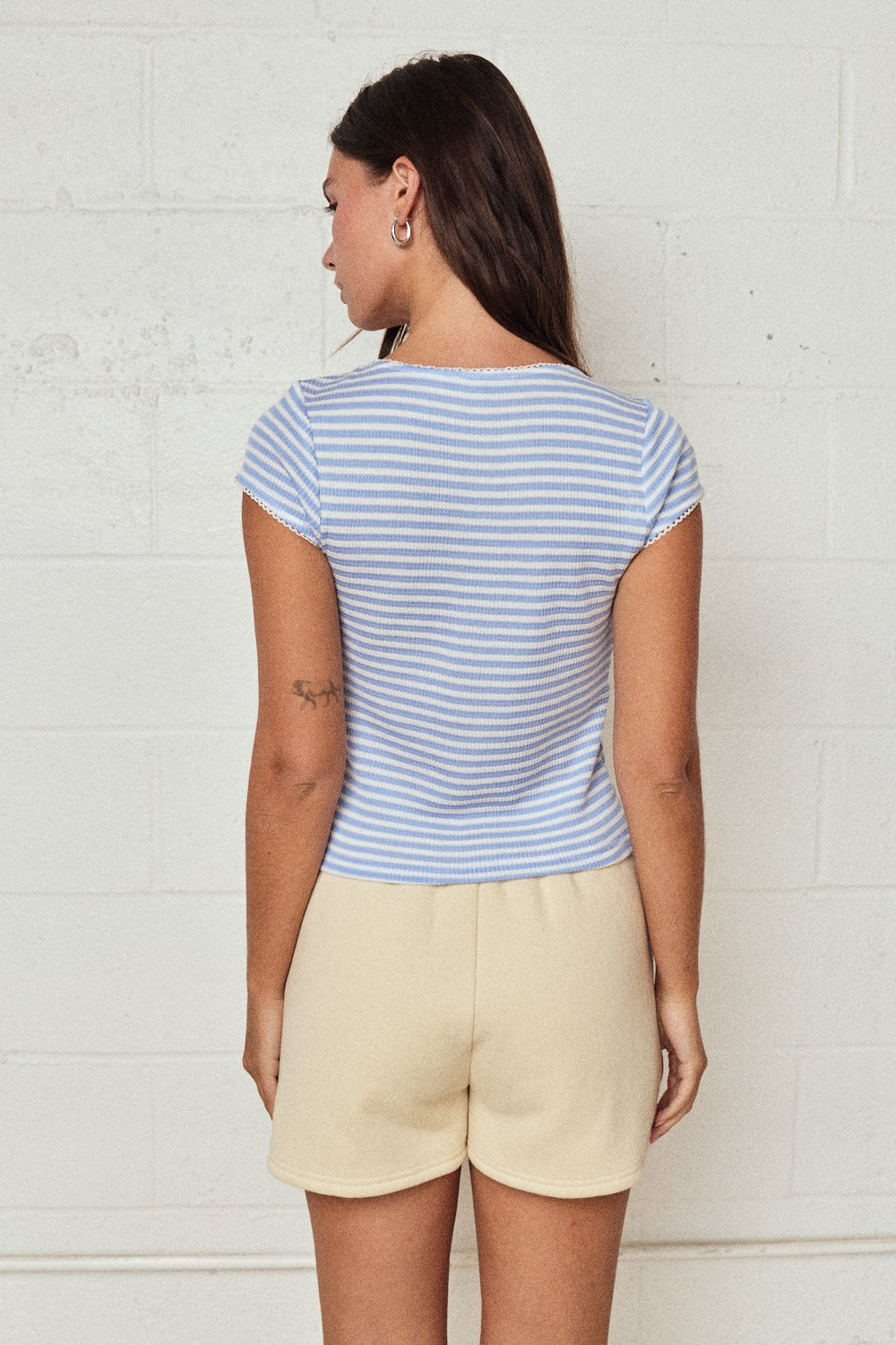Josephine Striped Button Up