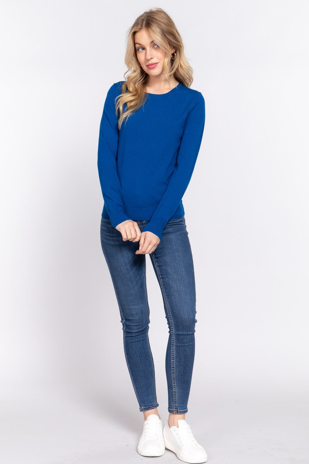 Della Long Sleeve Sweater