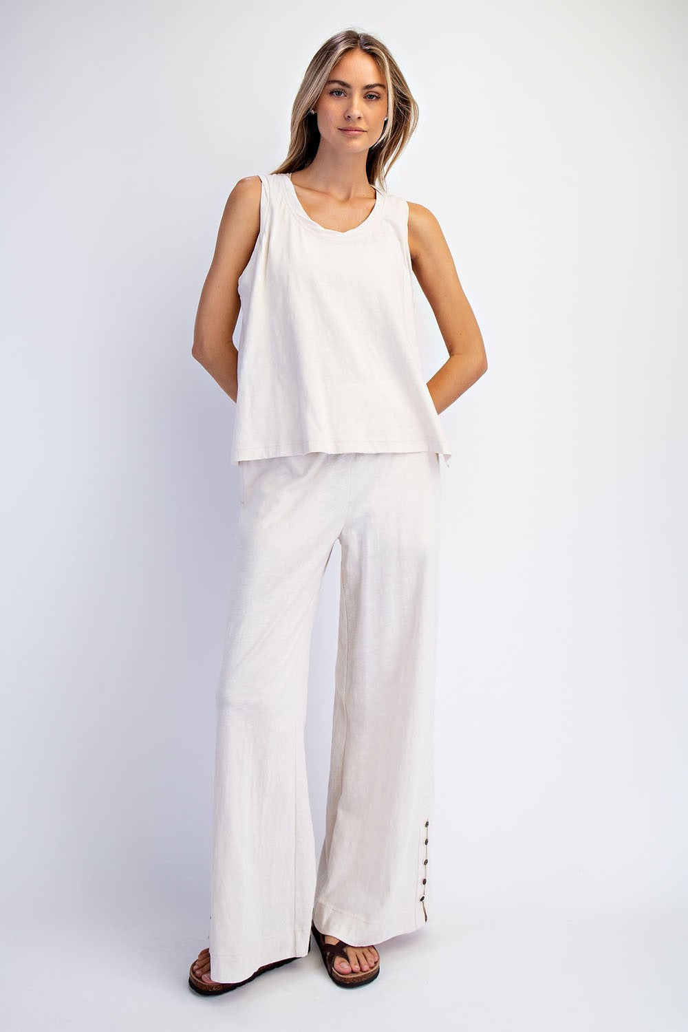 Cotton Slub Pant