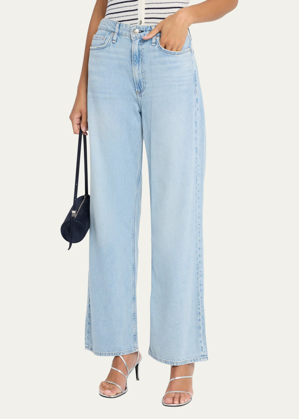 Featherweight Logan Mid-Rise Wide Relaxed Jean