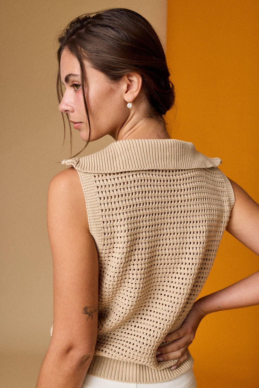 Krya Sleeveless Sweater