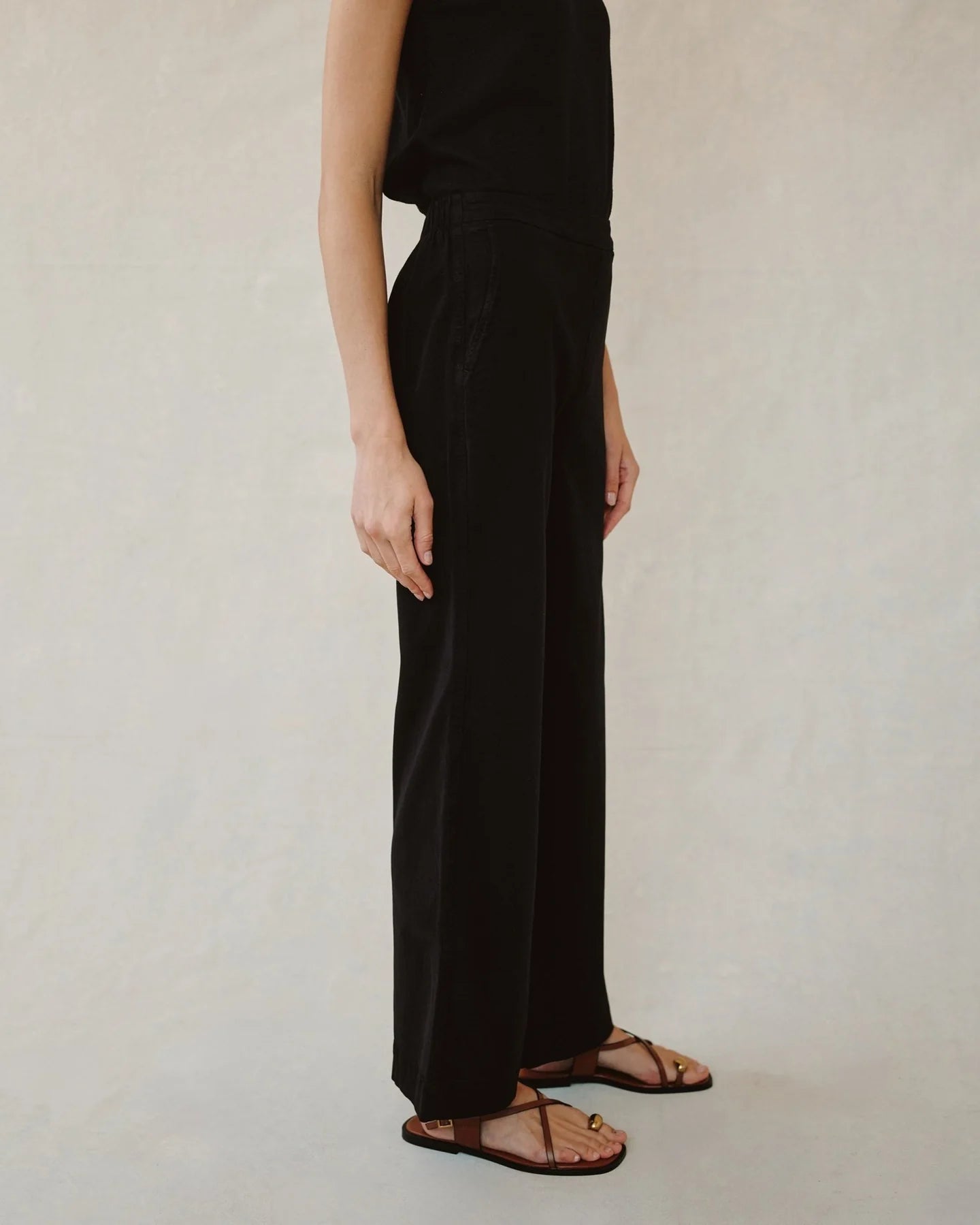 Catalina Clean Front Wide Leg Pant