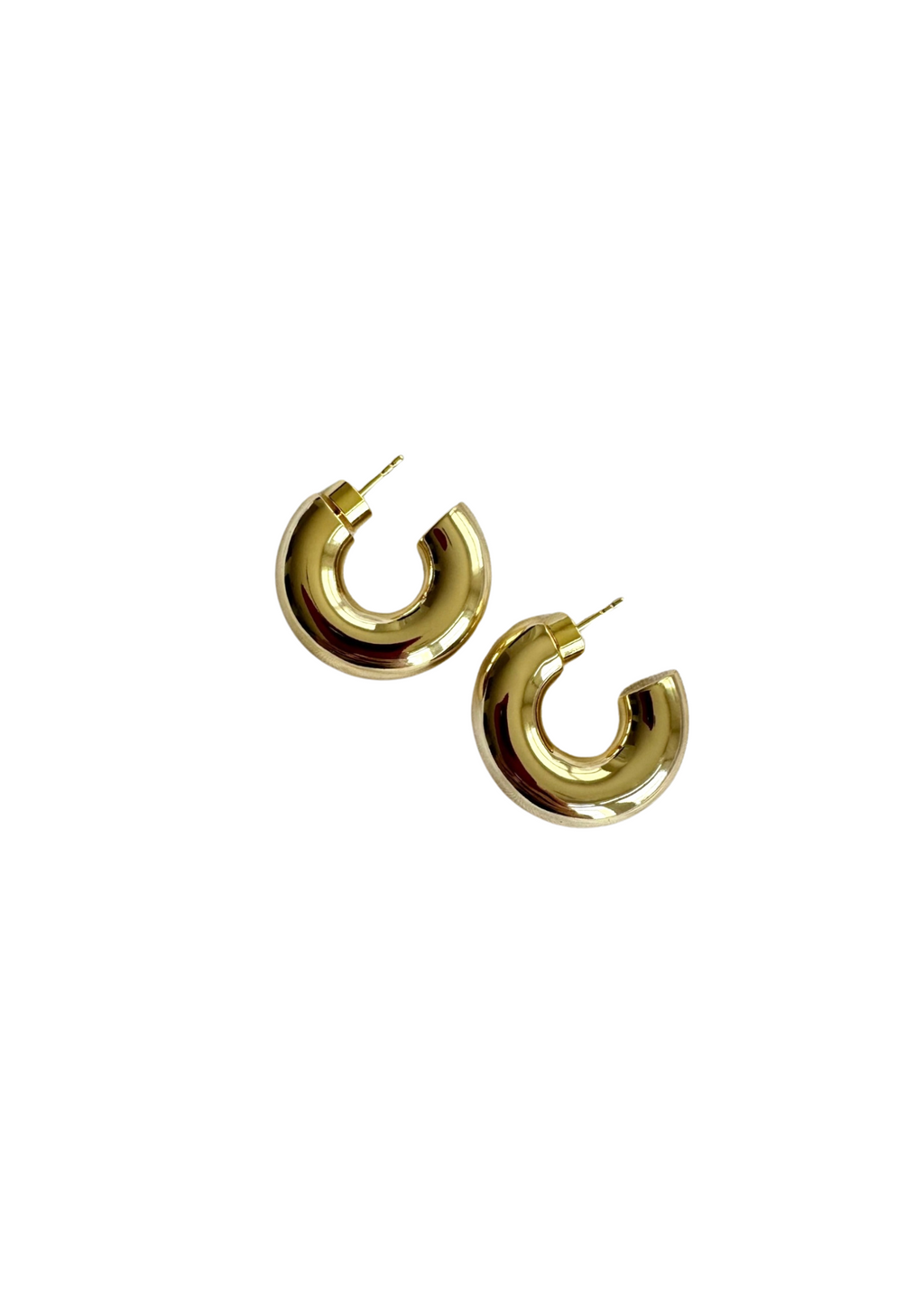 Celeste Chunky Hoops