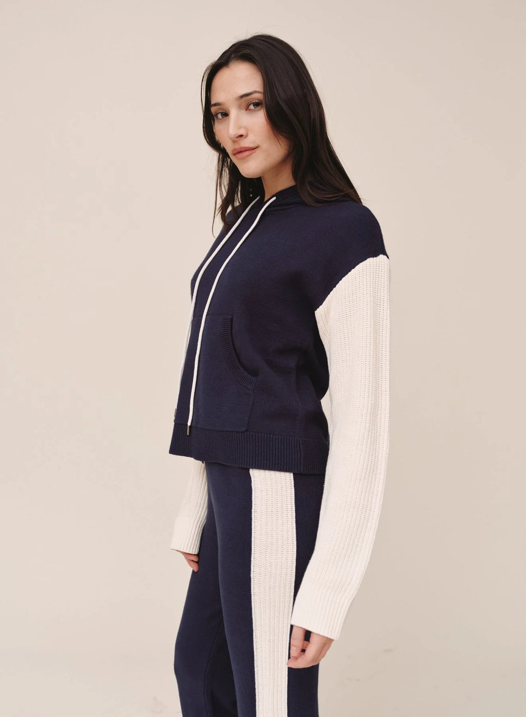 Contrast Hoodie