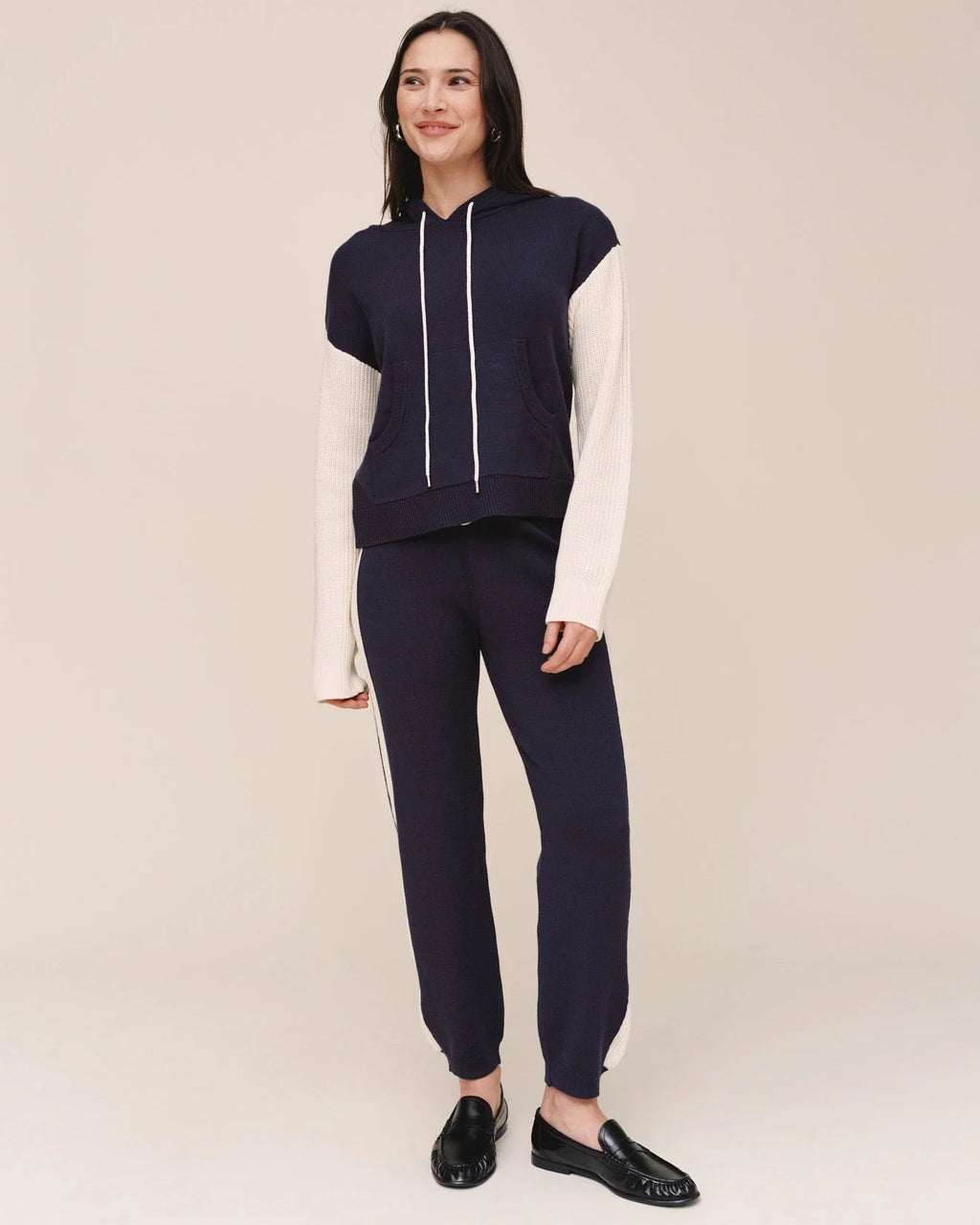 Contrast Hoodie
