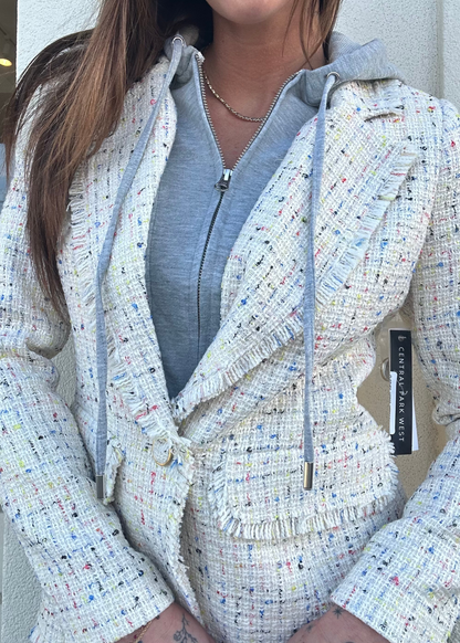 Tweed Dickey Blazer