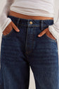 Good Luck Mid-Rise Barrel Jeans