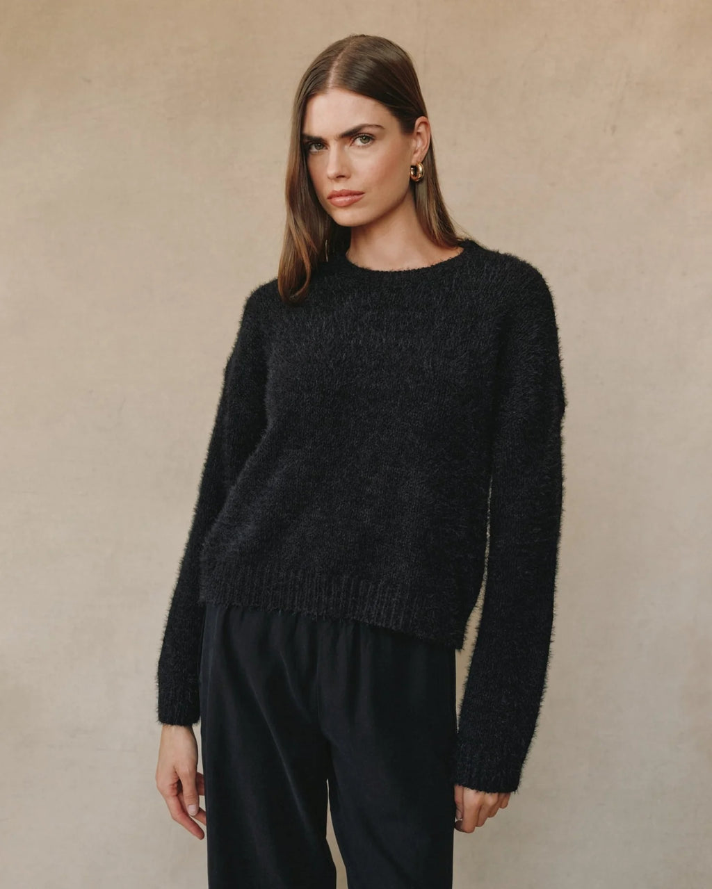 Drop Shoulder Sweater