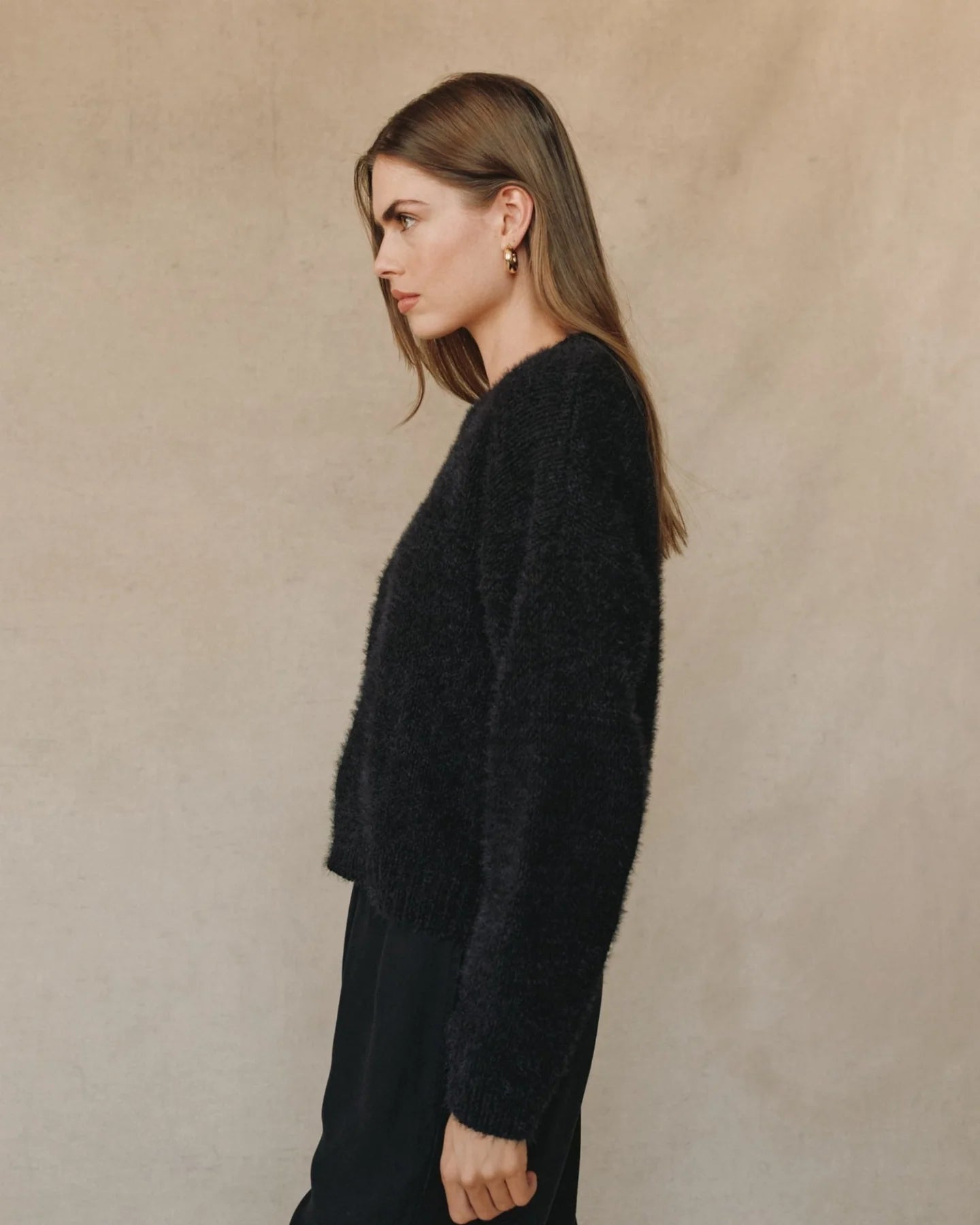 Drop Shoulder Sweater