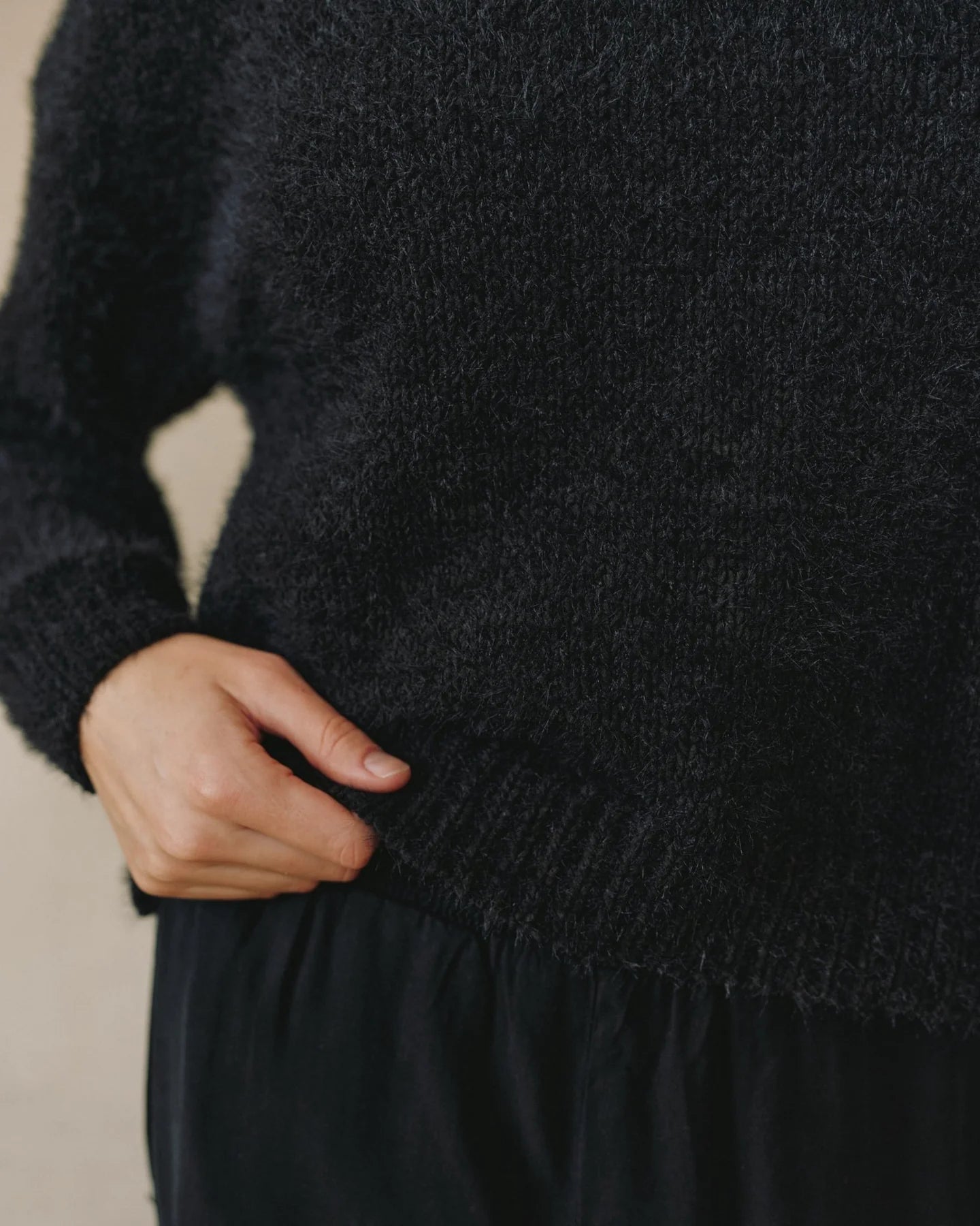 Drop Shoulder Sweater