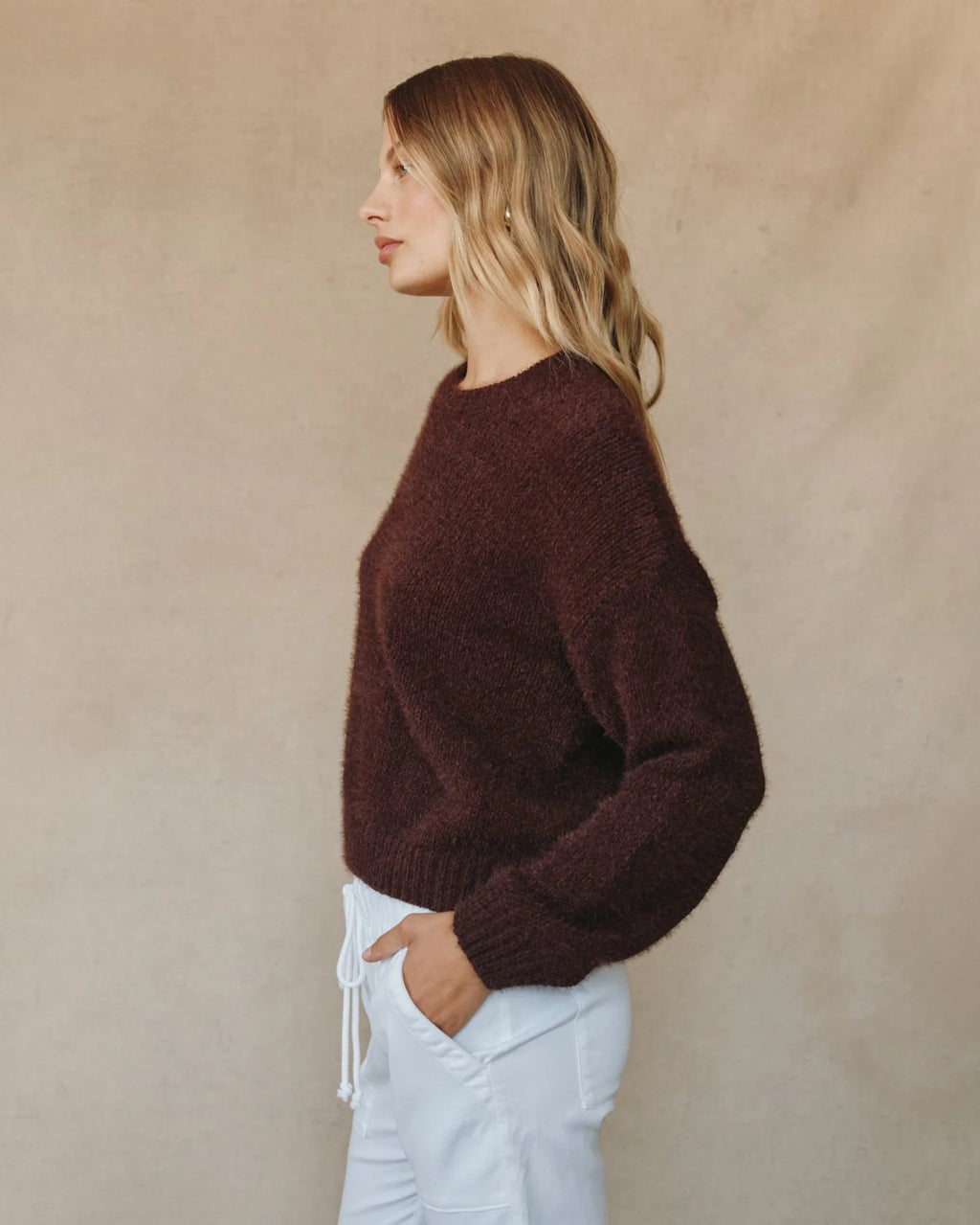 Drop Shoulder Sweater