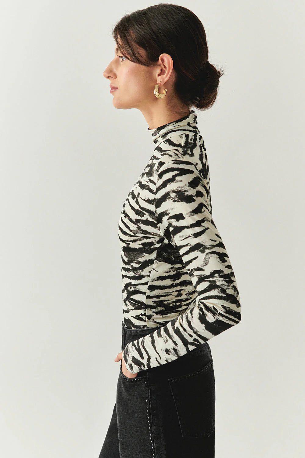 Laylani Turtleneck Knit Top