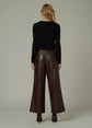 The Mia Wide Leg Vegan Leather