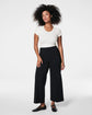 Ponte Cropped Wide Leg Pant