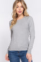 Long Sleeve Basic Sweater