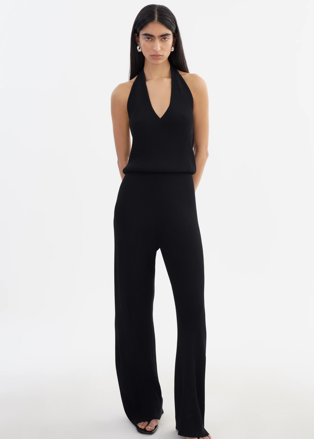 Rib Knit Jumpsuit