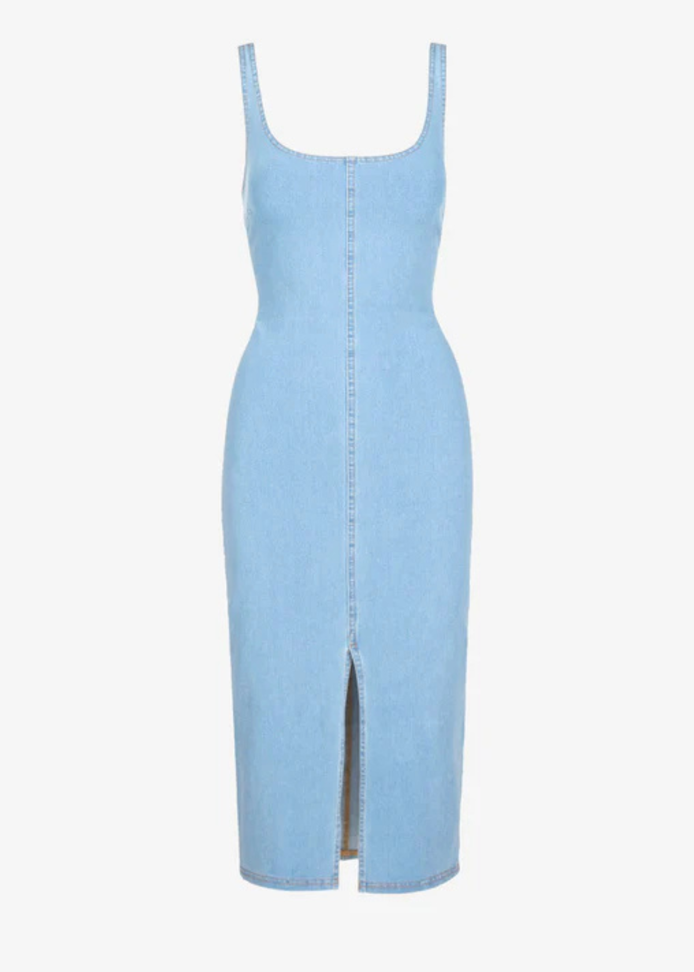 Denim Midi Dress