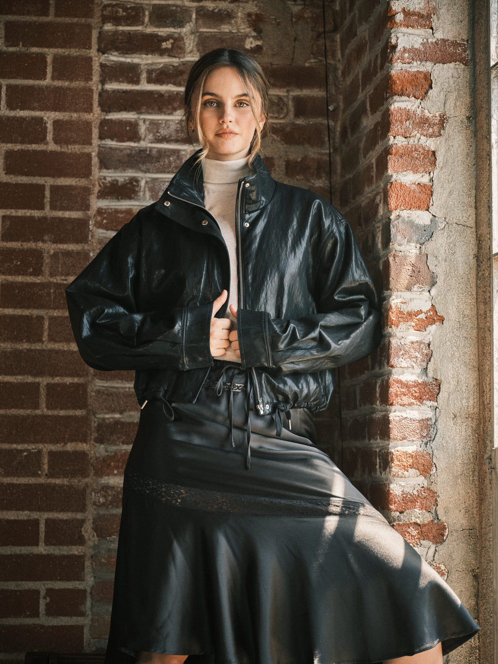 Violet Bomber Jacket