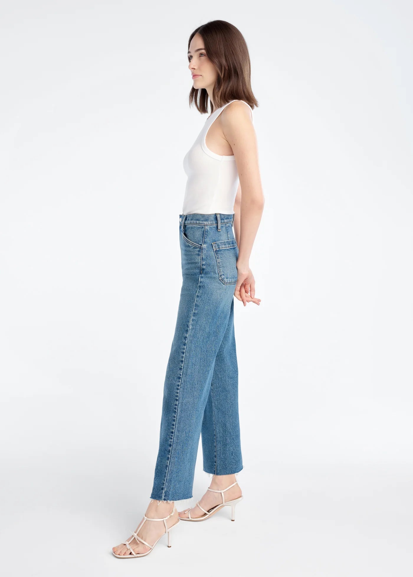 The Mischa Super High Rise Wide Leg Ankle