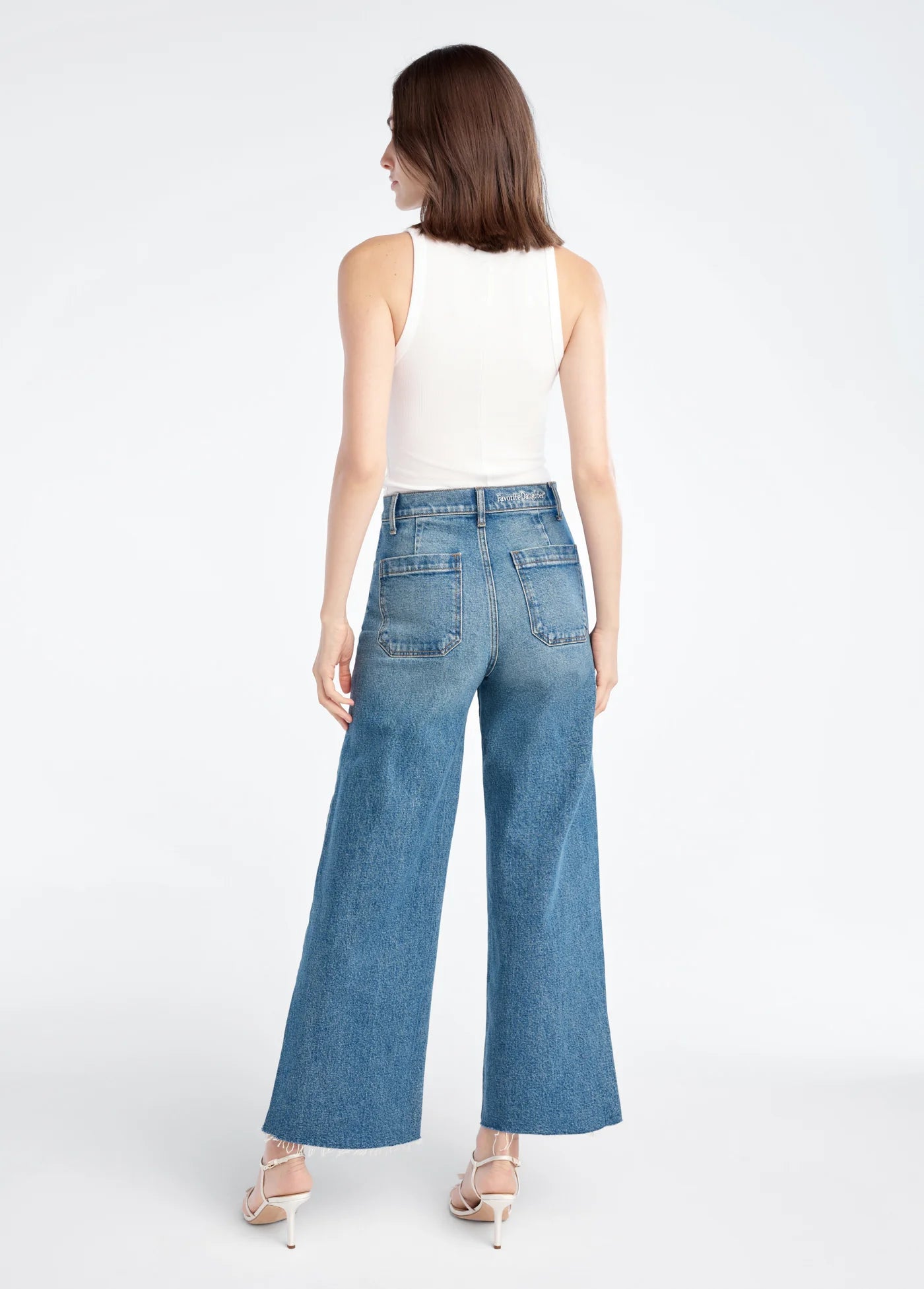 The Mischa Super High Rise Wide Leg Ankle