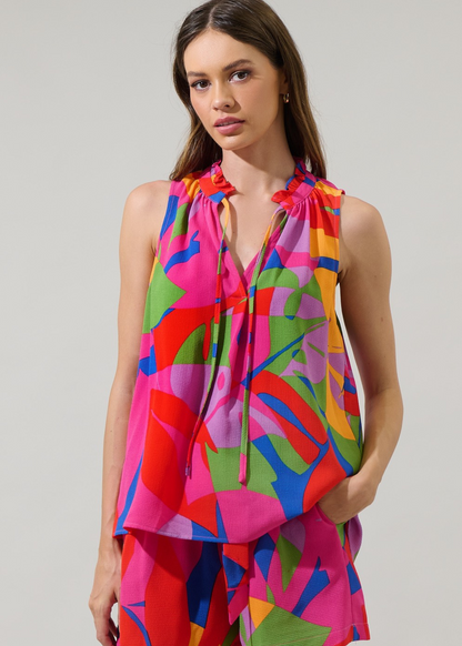 Abstract Miley Blouse