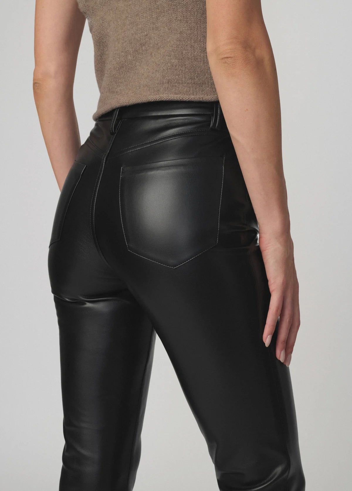 The Vegan Leather Hi Honey Bootcut