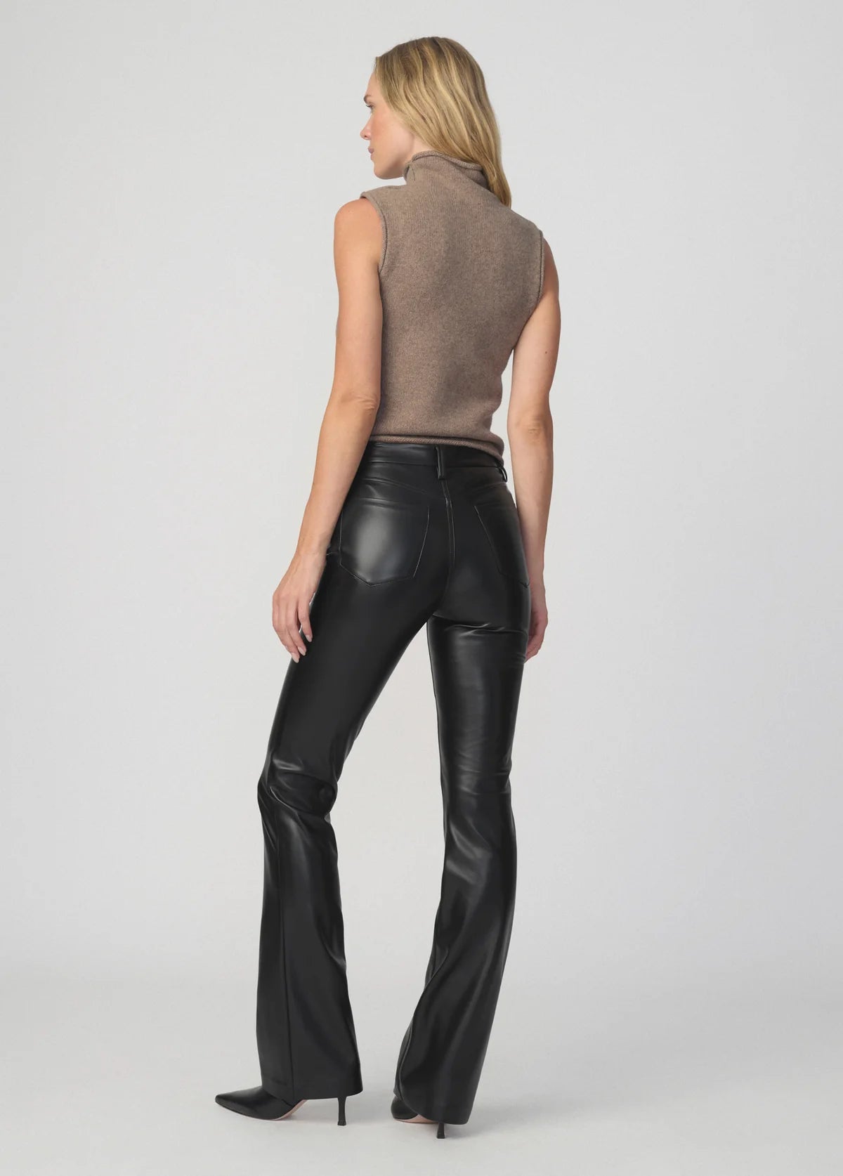 The Vegan Leather Hi Honey Bootcut