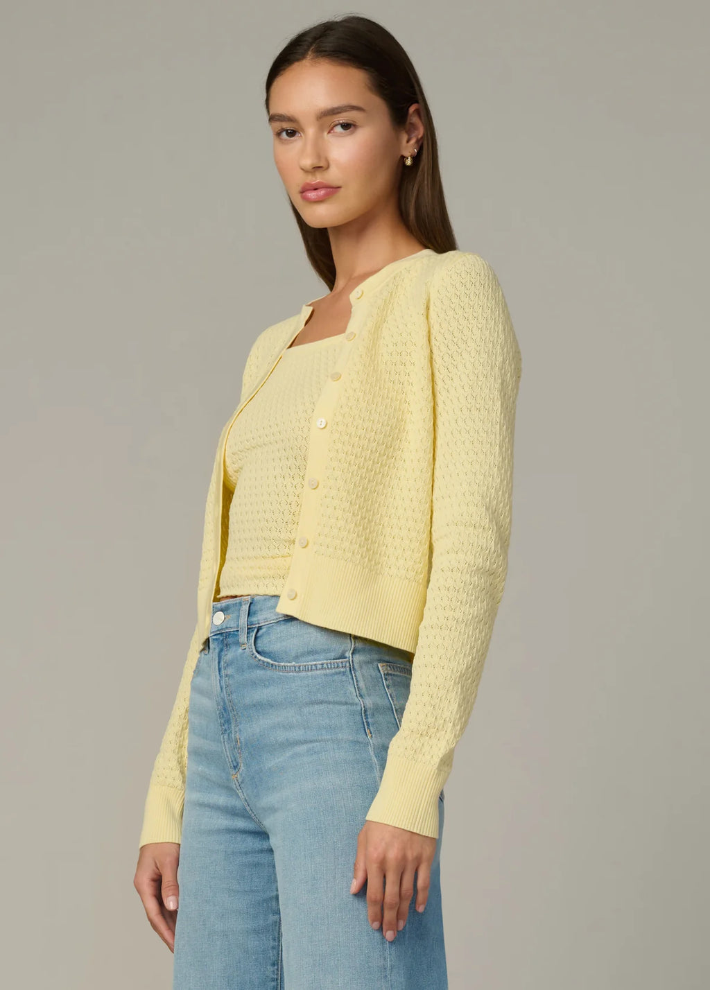 The Pointelle Dani Cardigan - Clothes Horse